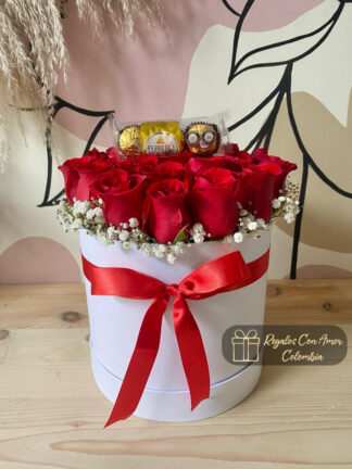 CAJA DE ROSAS AMANECER